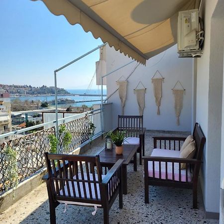Ferienwohnung Roof Garden-Studio Kavala Exterior foto